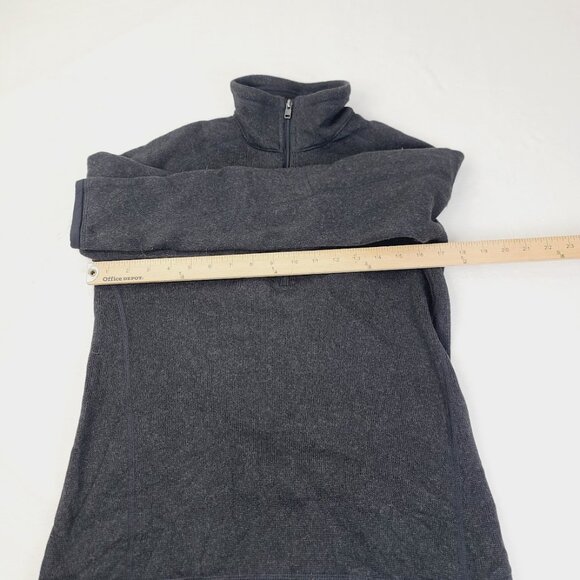 Patagonia Men's Black Better Half Zip Long Sleeve Pullover Sweater Size S - Picture 4 of 8